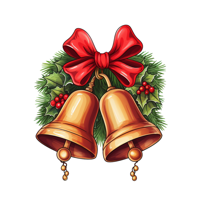 Christmas Bell Clipart 11