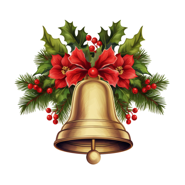 Christmas Bell Clipart 15