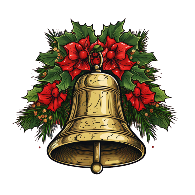 Christmas Bell Clipart 16