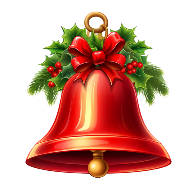 Christmas Bell Clipart 2