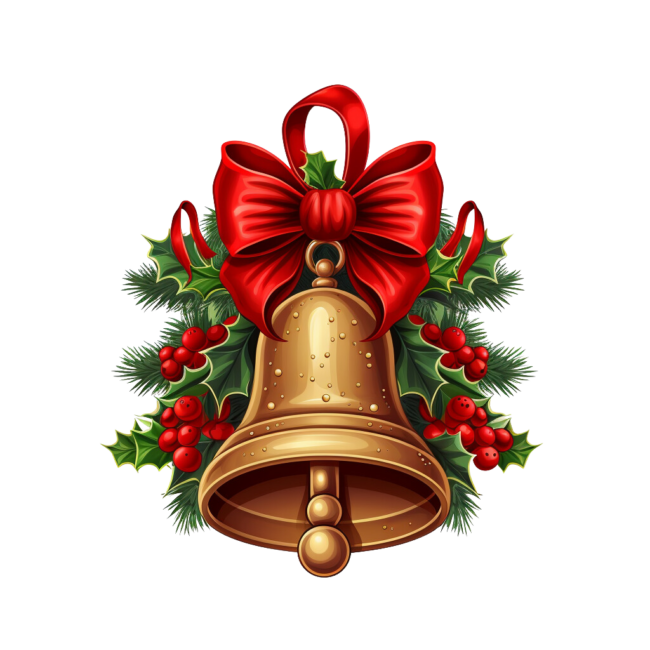 Christmas Bell Clipart 3