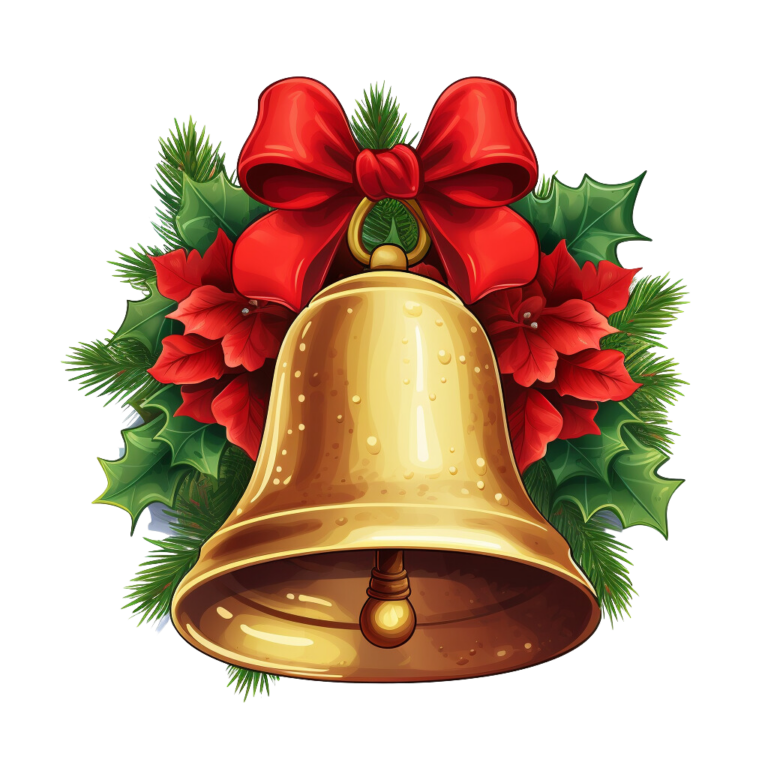 Christmas Bell Clipart - World of Printables