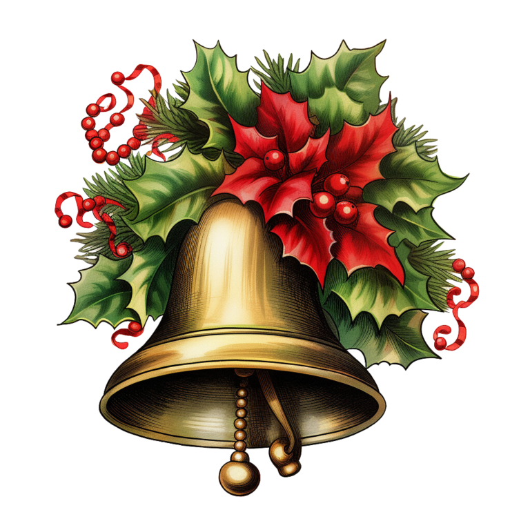 Christmas Bell Clipart - World of Printables