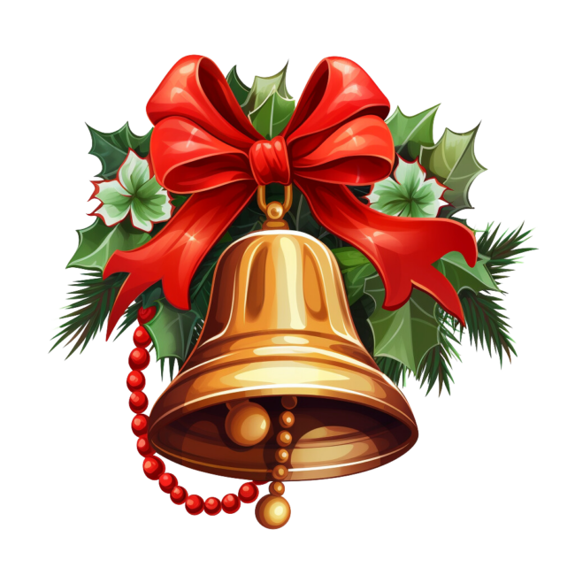 Christmas Bell Clipart 5