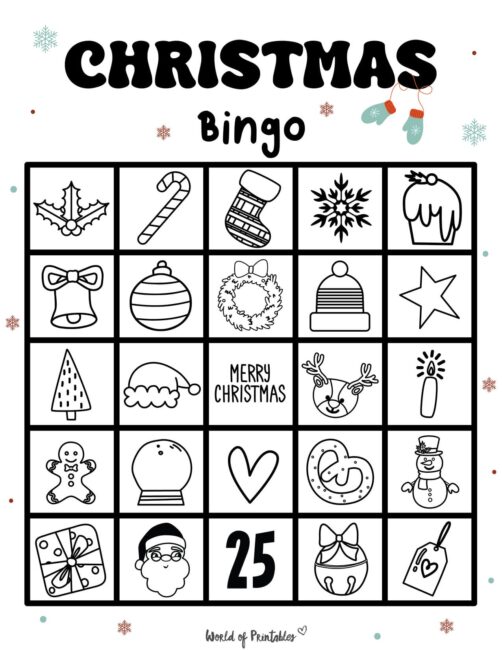 Christmas Bingo 1