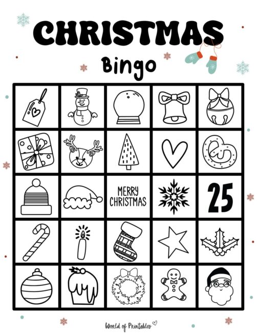 Christmas Bingo 5