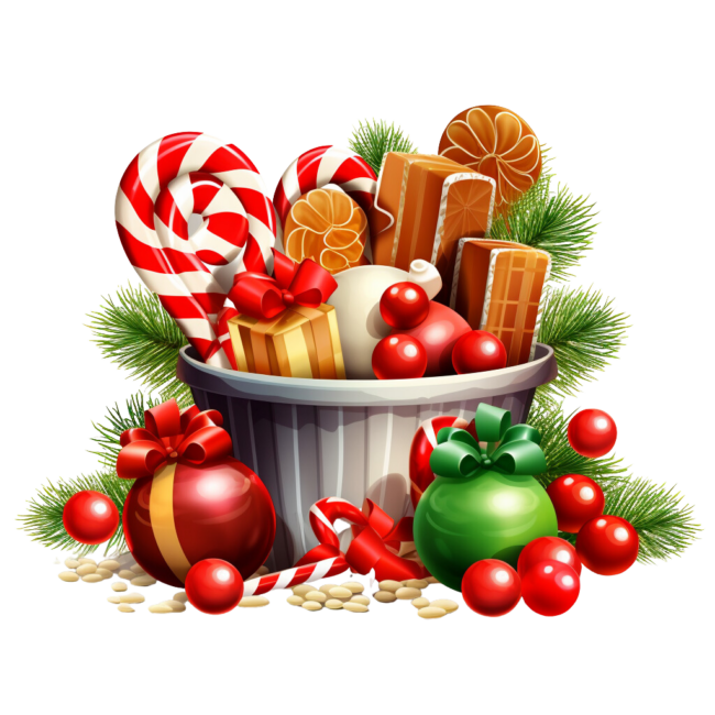 Christmas Candy Clipart 4