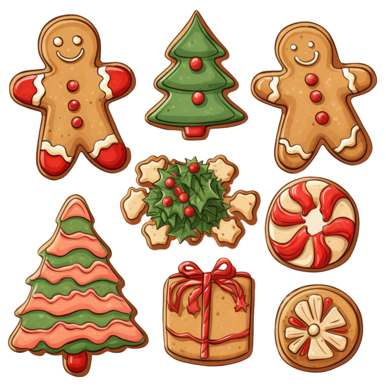 Christmas Cookie Clipart - World of Printables