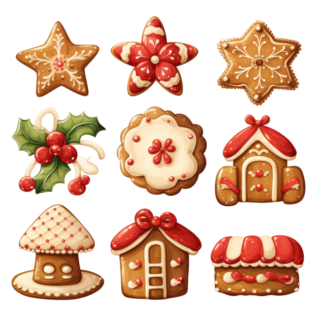 Christmas Cookie Clipart 3