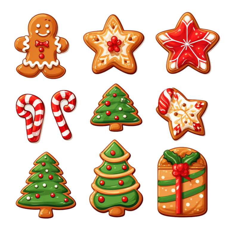 Christmas Cookie Clipart - World of Printables