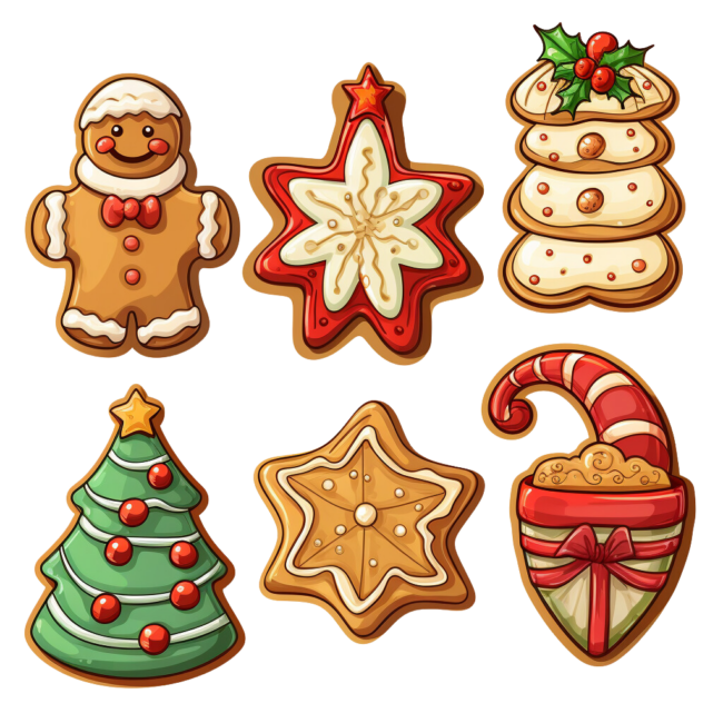 Christmas Cookie Clipart 4