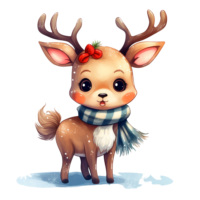 Christmas Reindeer Clipart 57