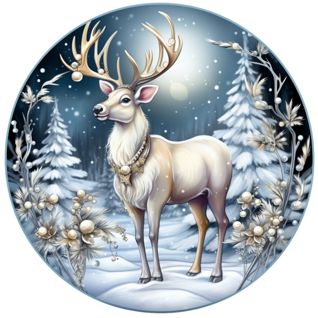 Christmas Reindeer Clipart 79