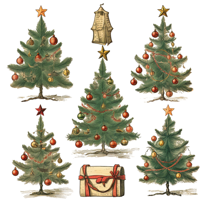 Christmas Tree Clipart 105