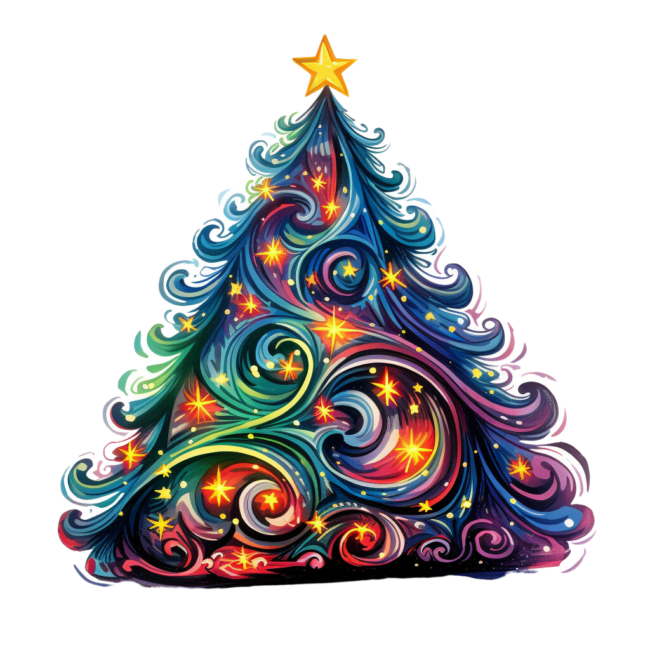 Christmas Tree Clipart 14