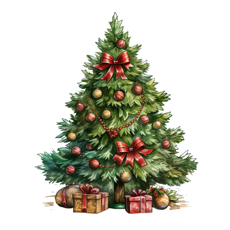 Christmas Tree Clipart - World of Printables