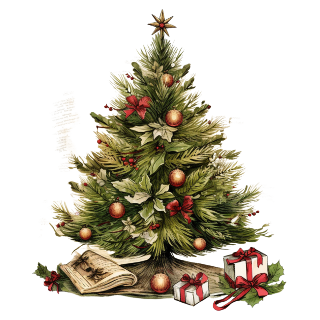 Christmas Tree Clipart 26