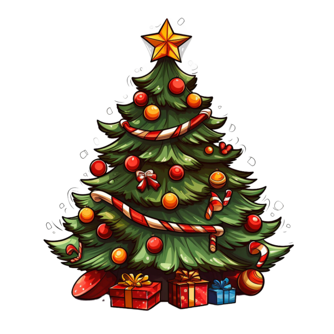 Christmas Tree Clipart 31