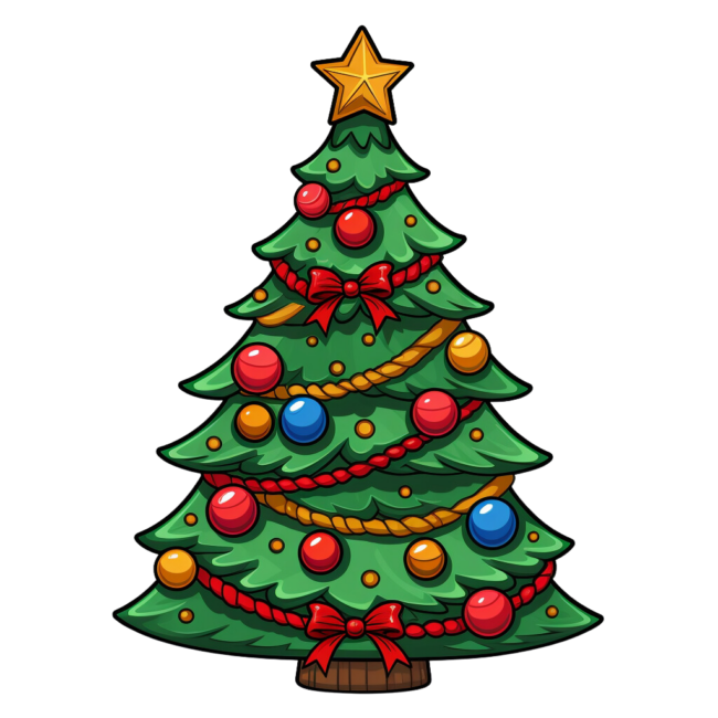 Christmas Tree Clipart 38