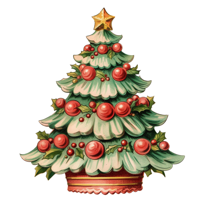 Christmas Tree Clipart 76