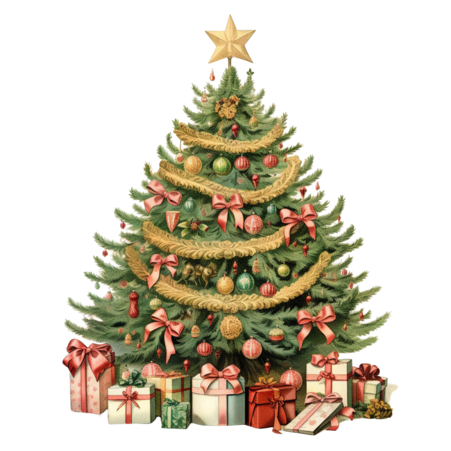 Christmas Tree Clipart 83