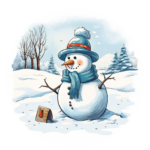 Snowman Clipart - World of Printables