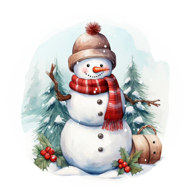 Snowman Clipart 24