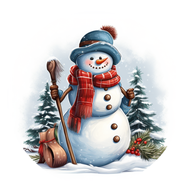 Snowman Clipart 28