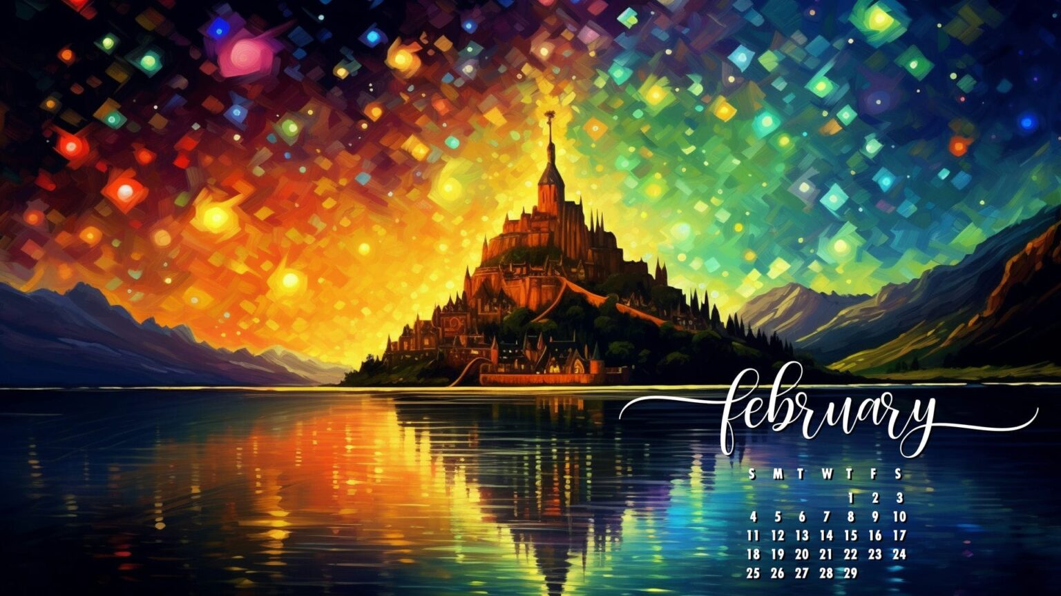 February Calendar Wallpaper 90  Best Desktop Phone Backgrounds