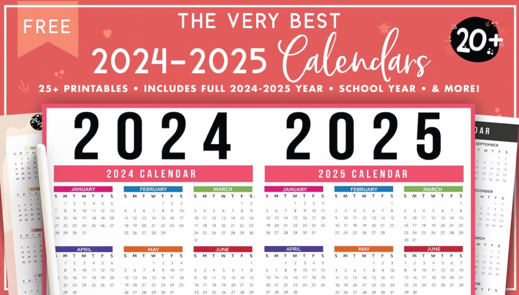 2024 Calendars World Of Printables