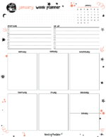 Free Printable January 2024 Planners - World of Printables