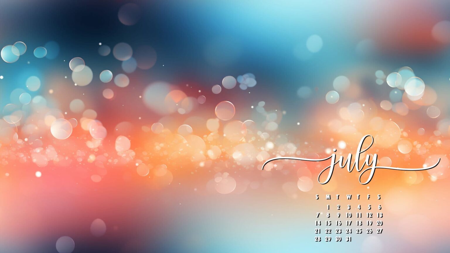 July Calendar Wallpaper 80 Best Styles For Your Desktop Or Phone