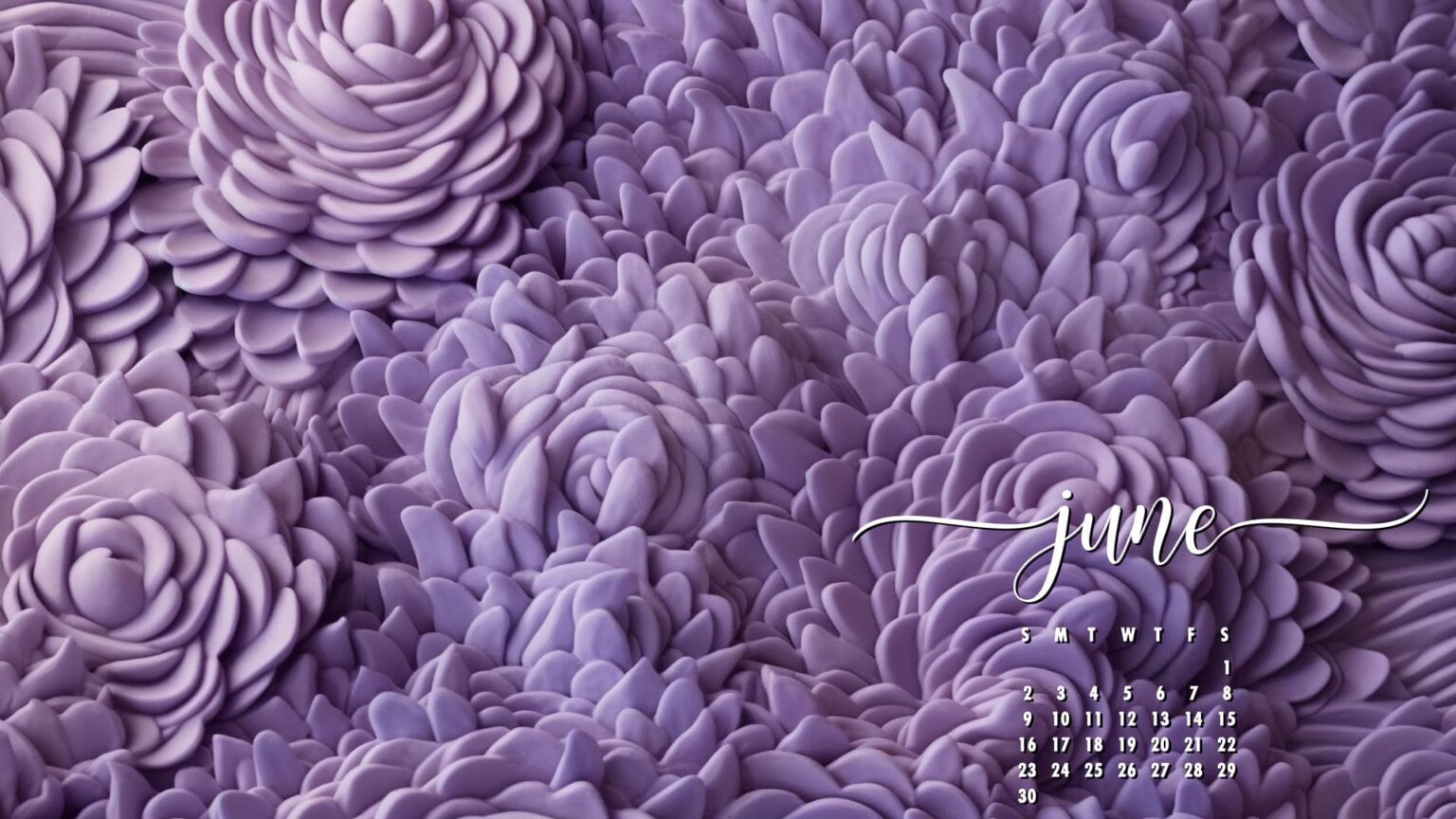 Free June 2024 Calendar Wallpaper