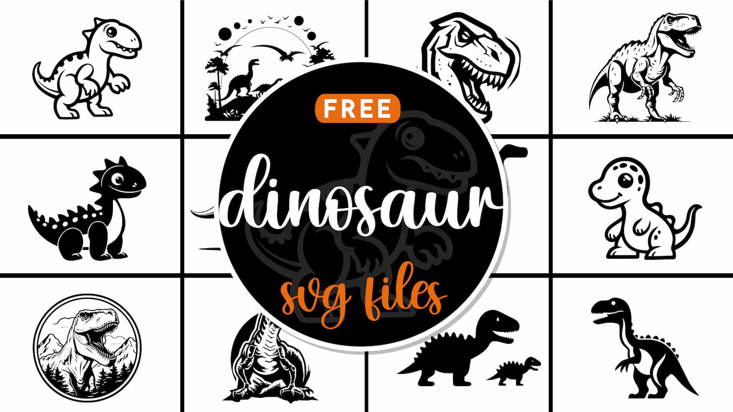 50 Free Dinosaur SVG Files World of Printables 50 Free Dinosaur SVG Files World of Printables