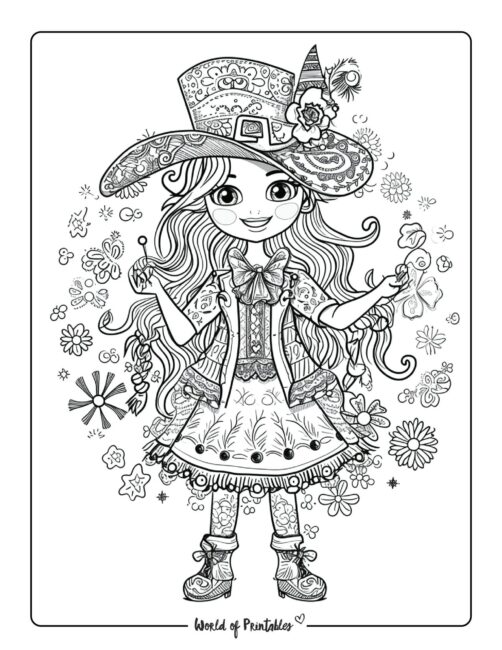 Leprechaun St Patrick's Day Coloring Pages