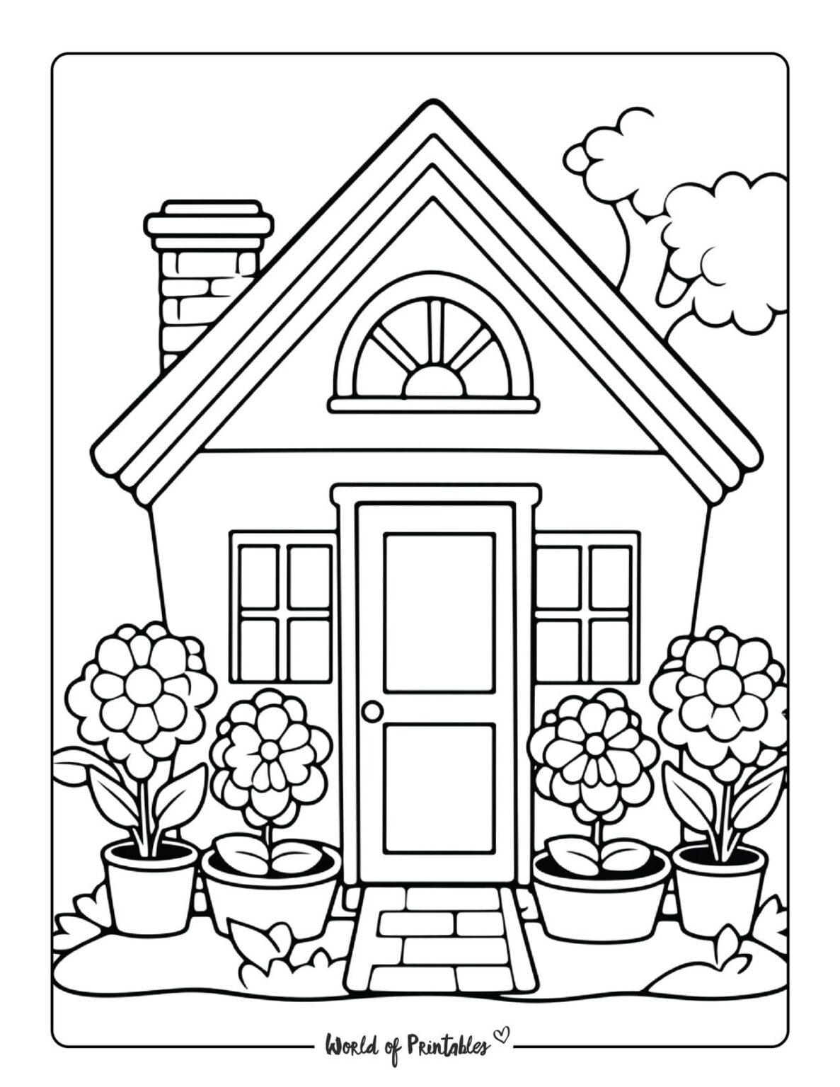 Spring Coloring Pages - World of Printables