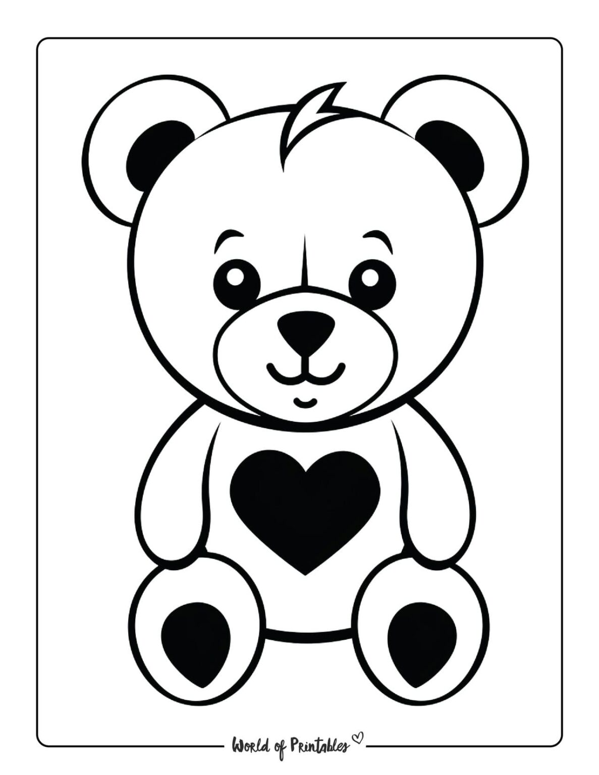 Valentines Day Coloring Pages - 100+ Free Printables To Color - World ...