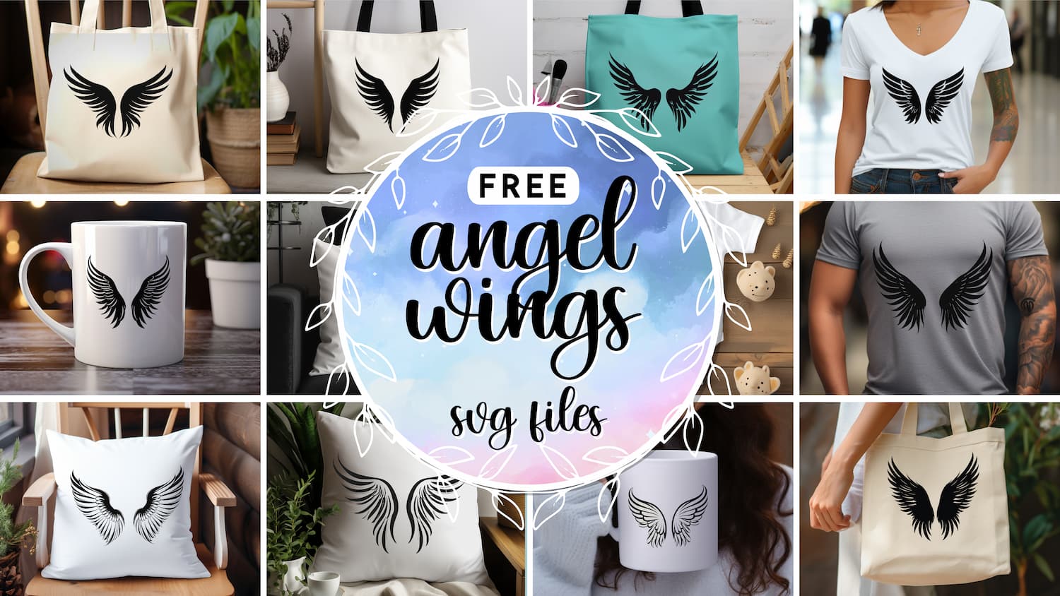 87 Free Angel Wings SVG Files World of Printables 87 Free Angel Wings SVG Files World of Printables