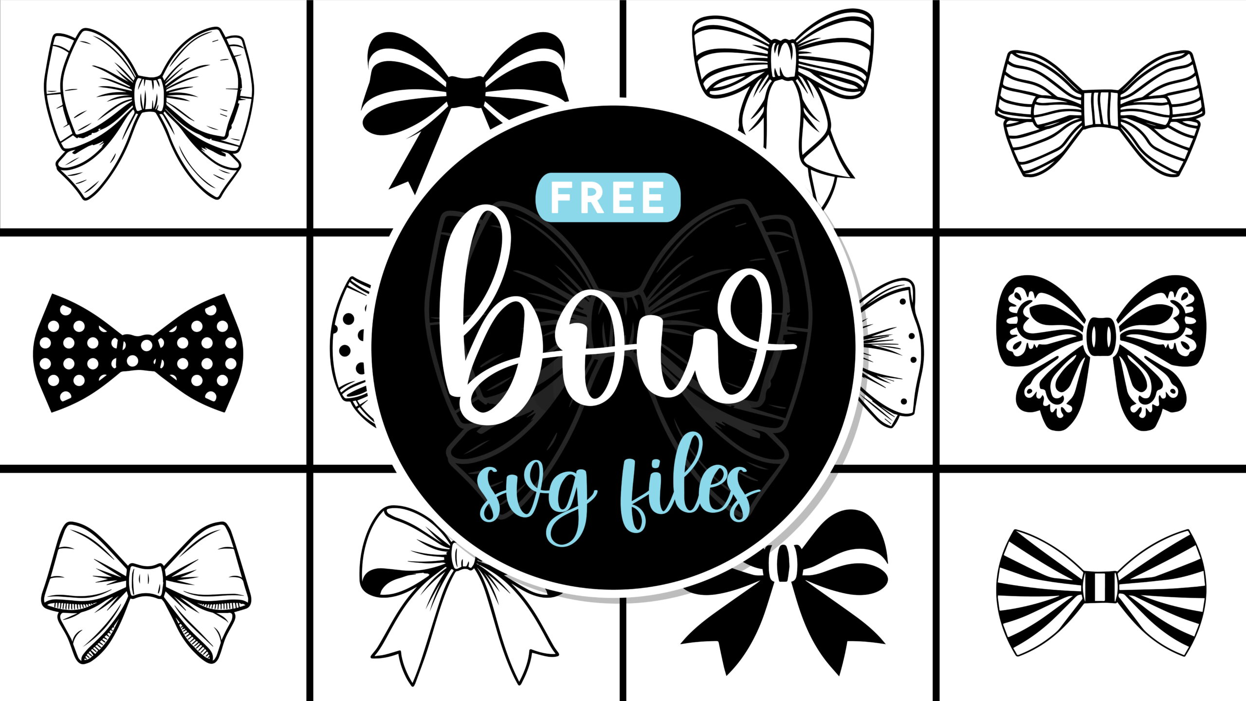 60+ Free Bow SVG Files - World of Printables