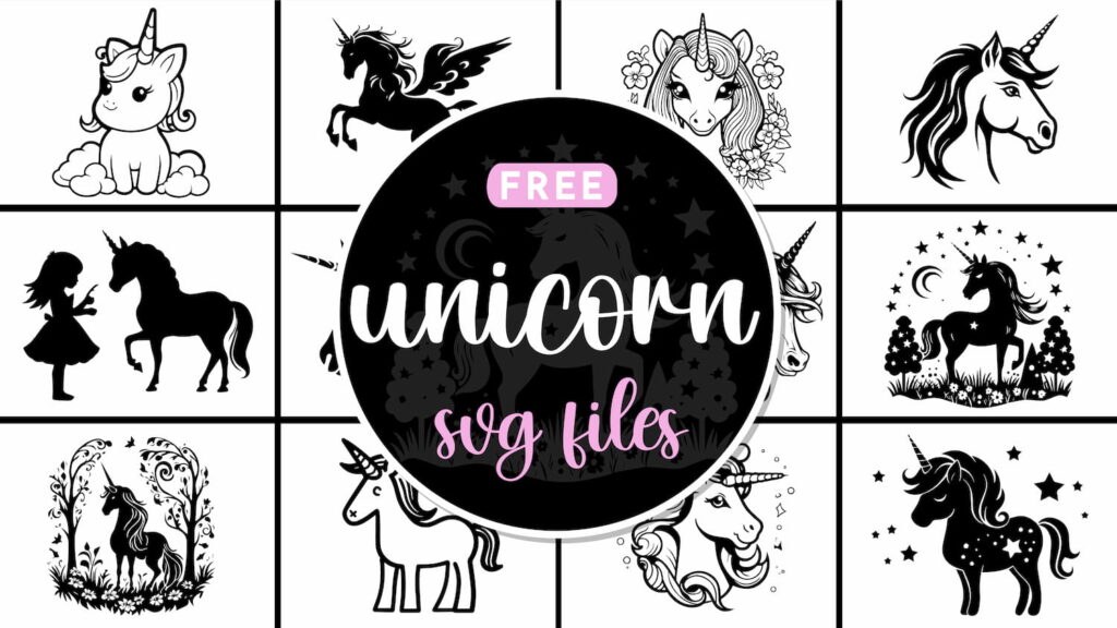 Free Unicorn SVG Files