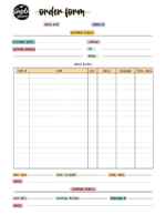 FREE Printable Purchase Order Template - World of Printables