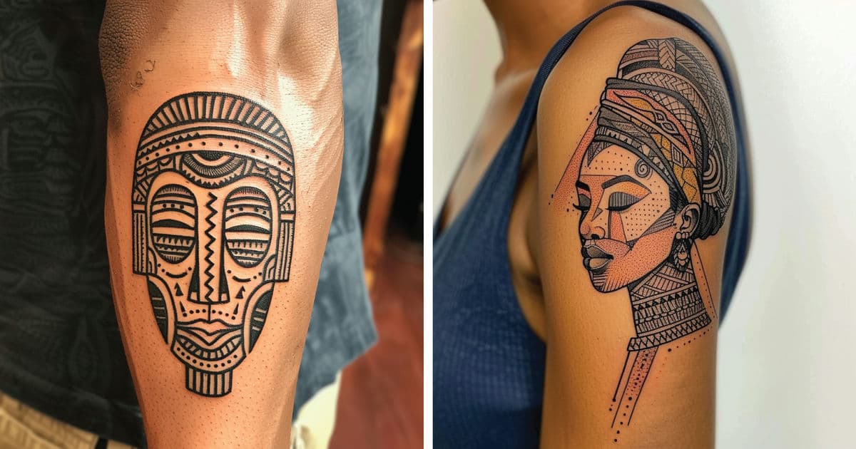 African Tattoo Designs - 30+ Printable Designs & Ideas - World of ...