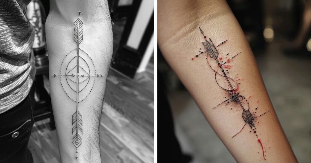 Arrow Tattoo Designs - 135+ Printable Designs &amp; Ideas - World of Printables