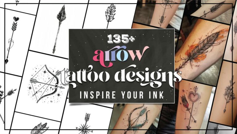 Arrow Tattoo Designs - 135+ Printable Designs & Ideas - World of Printables