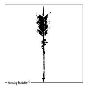 Arrow Tattoo Designs - 135+ Printable Designs & Ideas - World of Printables