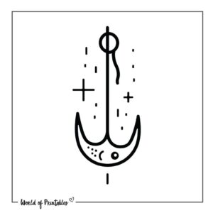 Anchor Tattoo Designs - 55+ Printable Designs &amp; Ideas - World of Printables