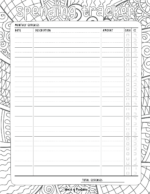 Spending Tracker Templates - The Perfect Way To Track Your Spending