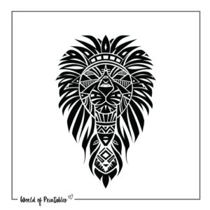 African Tattoo Designs - 30+ Printable Designs & Ideas - World Of 