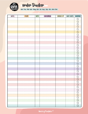 FREE Sales Tracker Template PDF - World of Printables