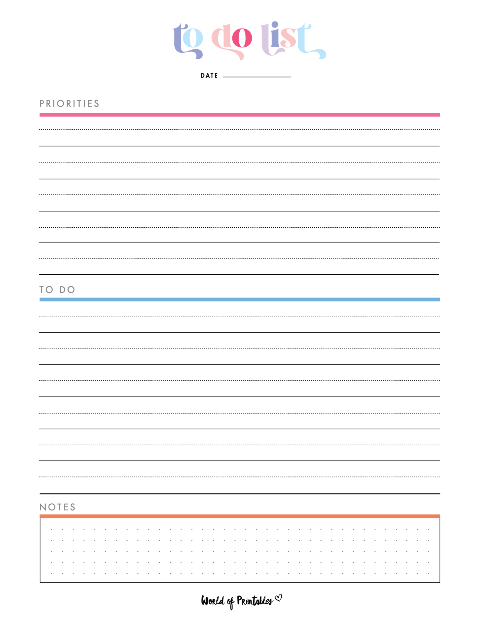 32 To Do List Templates